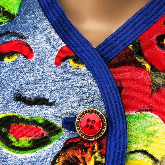 VERSACE 1991 Andy Warhol Marilyn Monroe Suit Set - Picture 11 of 14